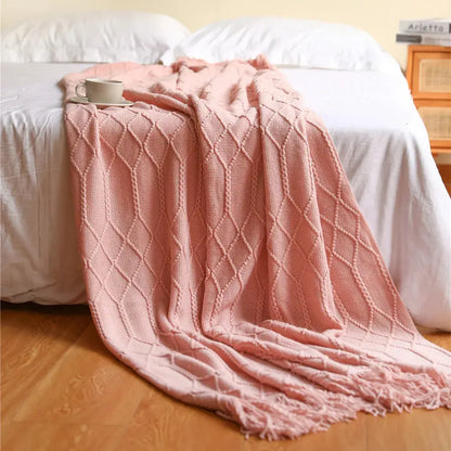 Inya Chunky Knit Blanket My Store