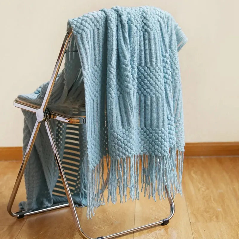 Inya Chunky Knit Blanket My Store