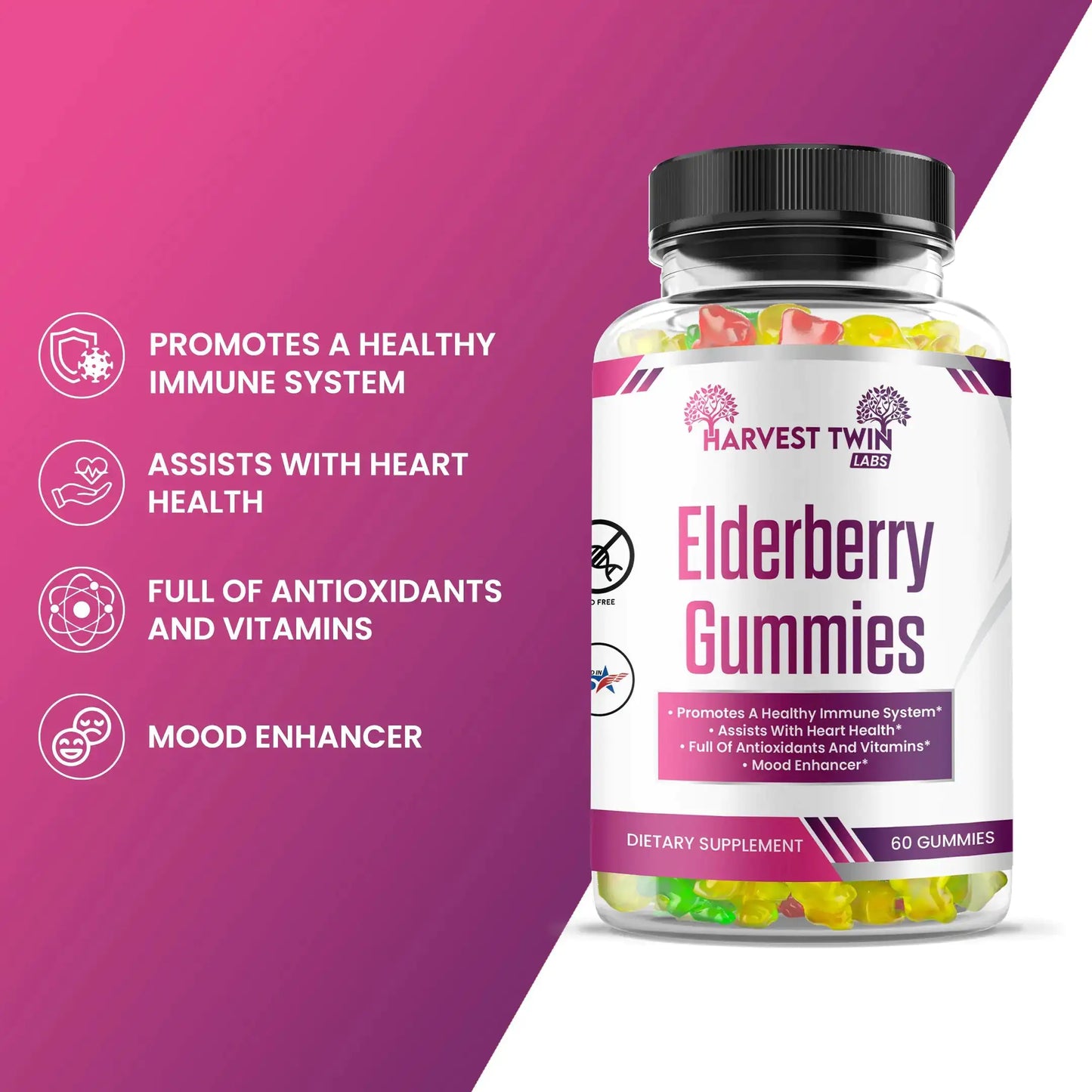Elderberry Gummies  Dream Tech Sleep