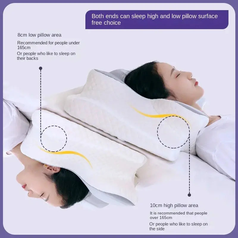 Memory Foam Cervical Pillow for Neck Pain Relief  Dream Tech Sleep