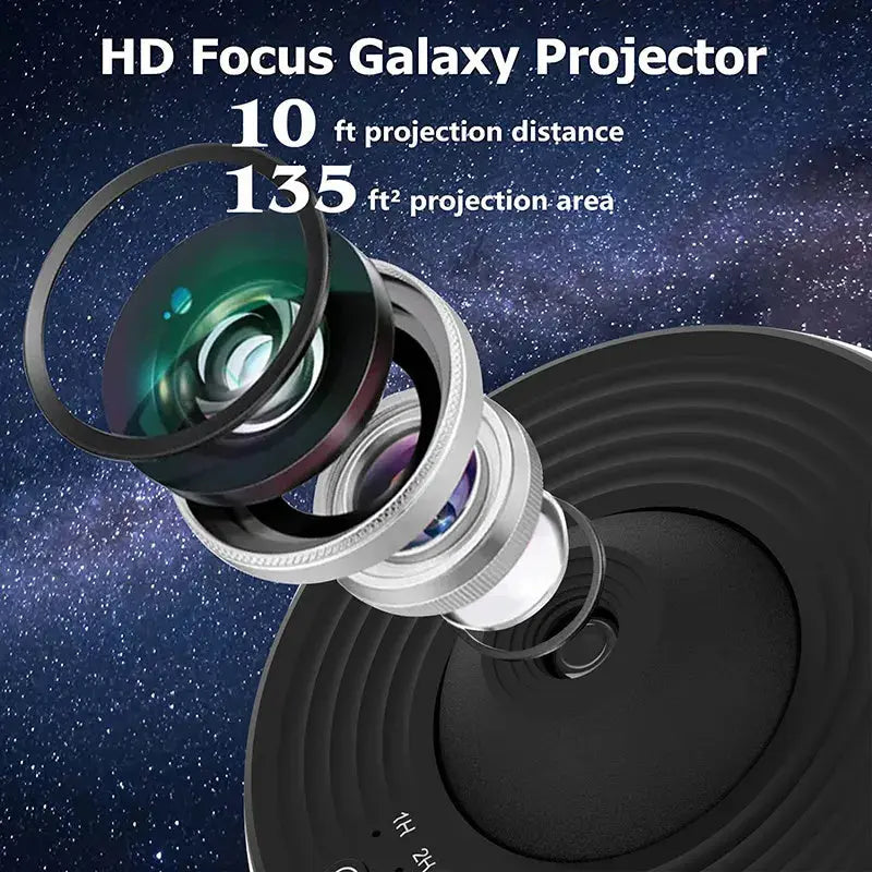 Night Light Galaxy Projector Starry Sky Lamp  Dream Tech Sleep