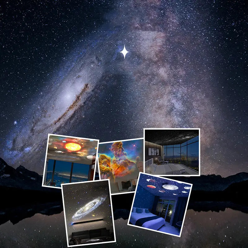 Night Light Galaxy Projector Starry Sky Lamp  Dream Tech Sleep