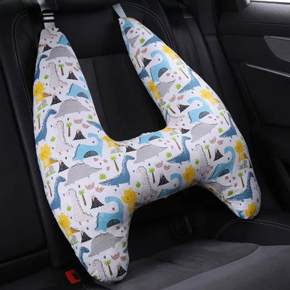 Adorable Kids Animal Travel Pillow for Comfy Journeys  Dream Tech Sleep