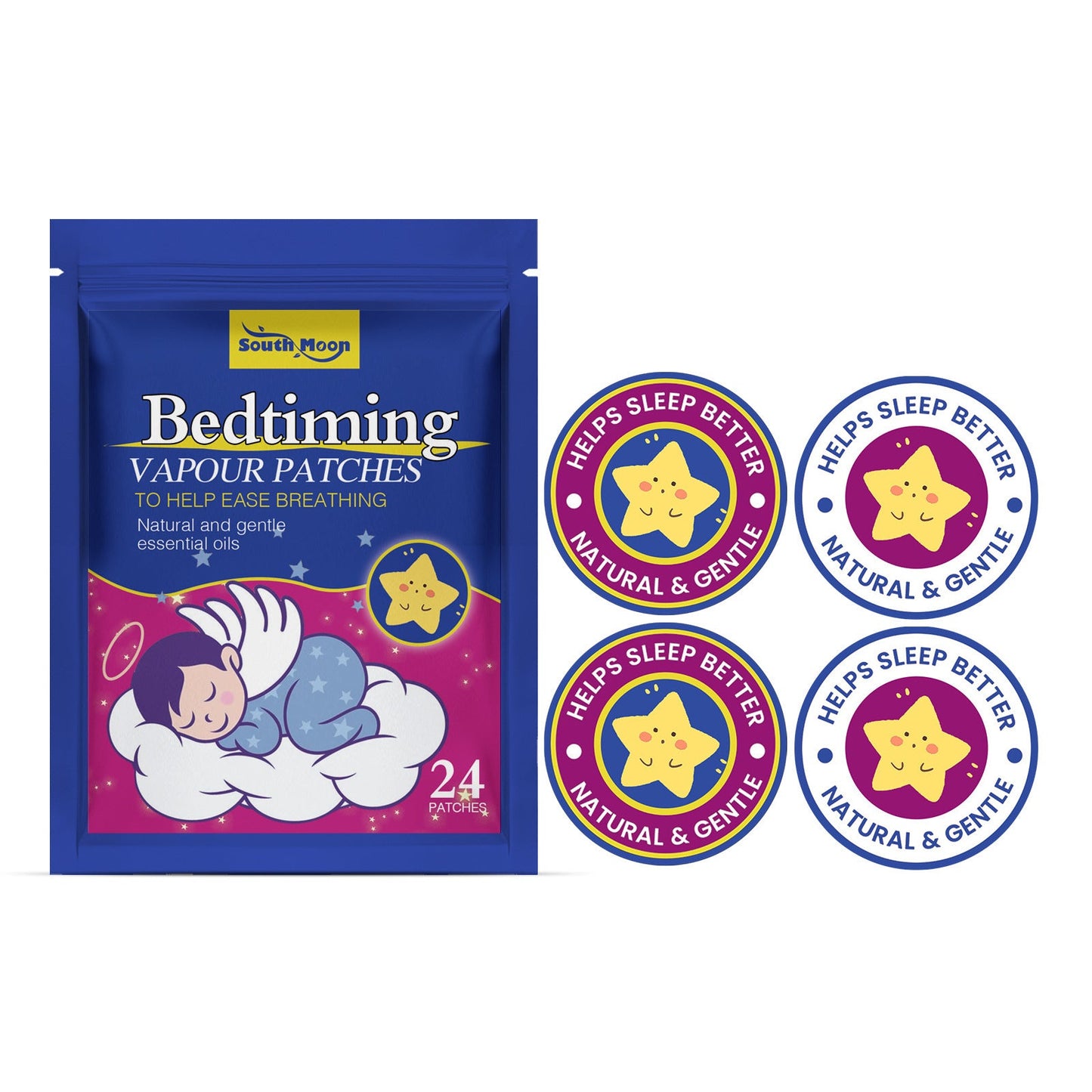 Relieve Physical Fatigue Sleep Stickers  Dream Tech Sleep