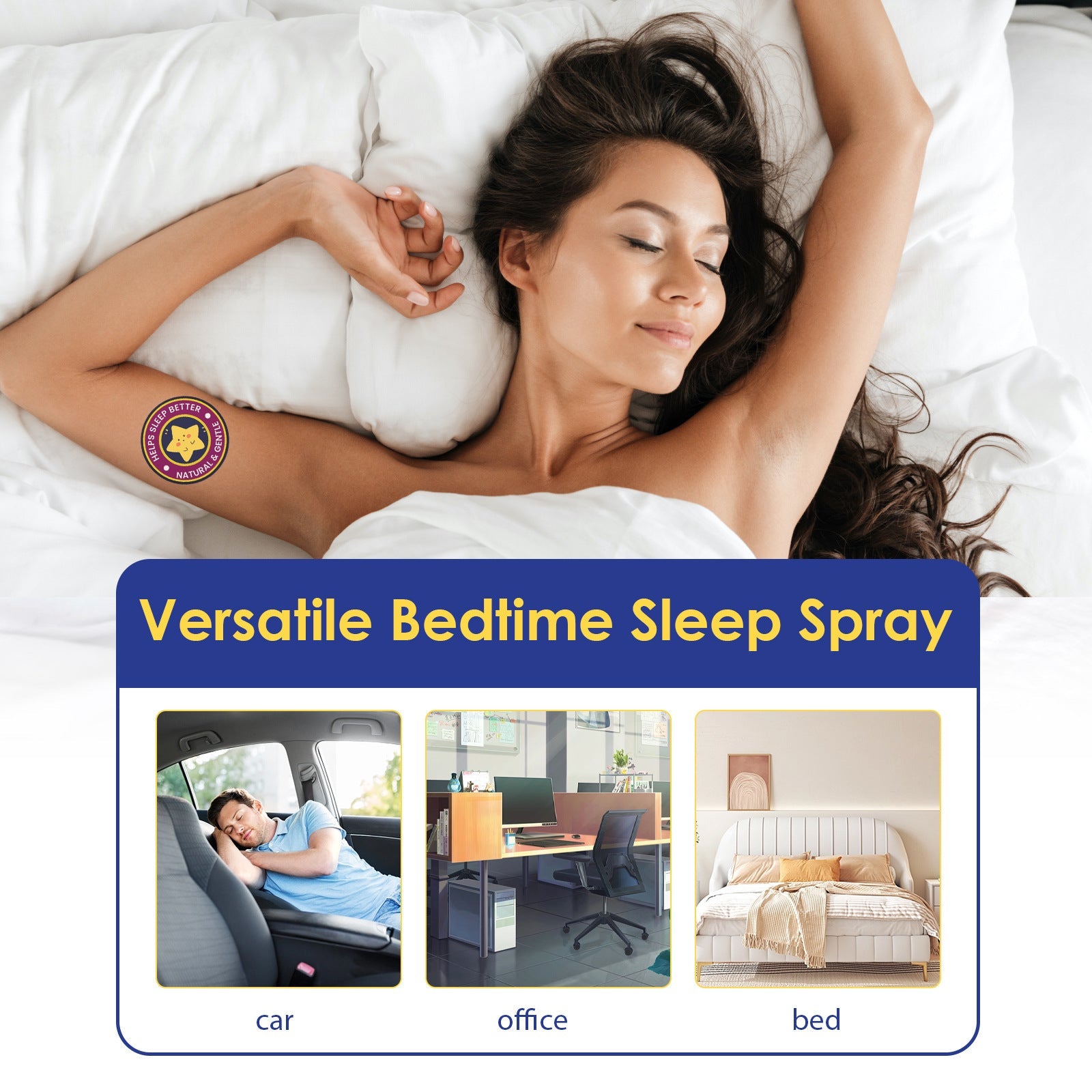 Relieve Physical Fatigue Sleep Stickers  Dream Tech Sleep