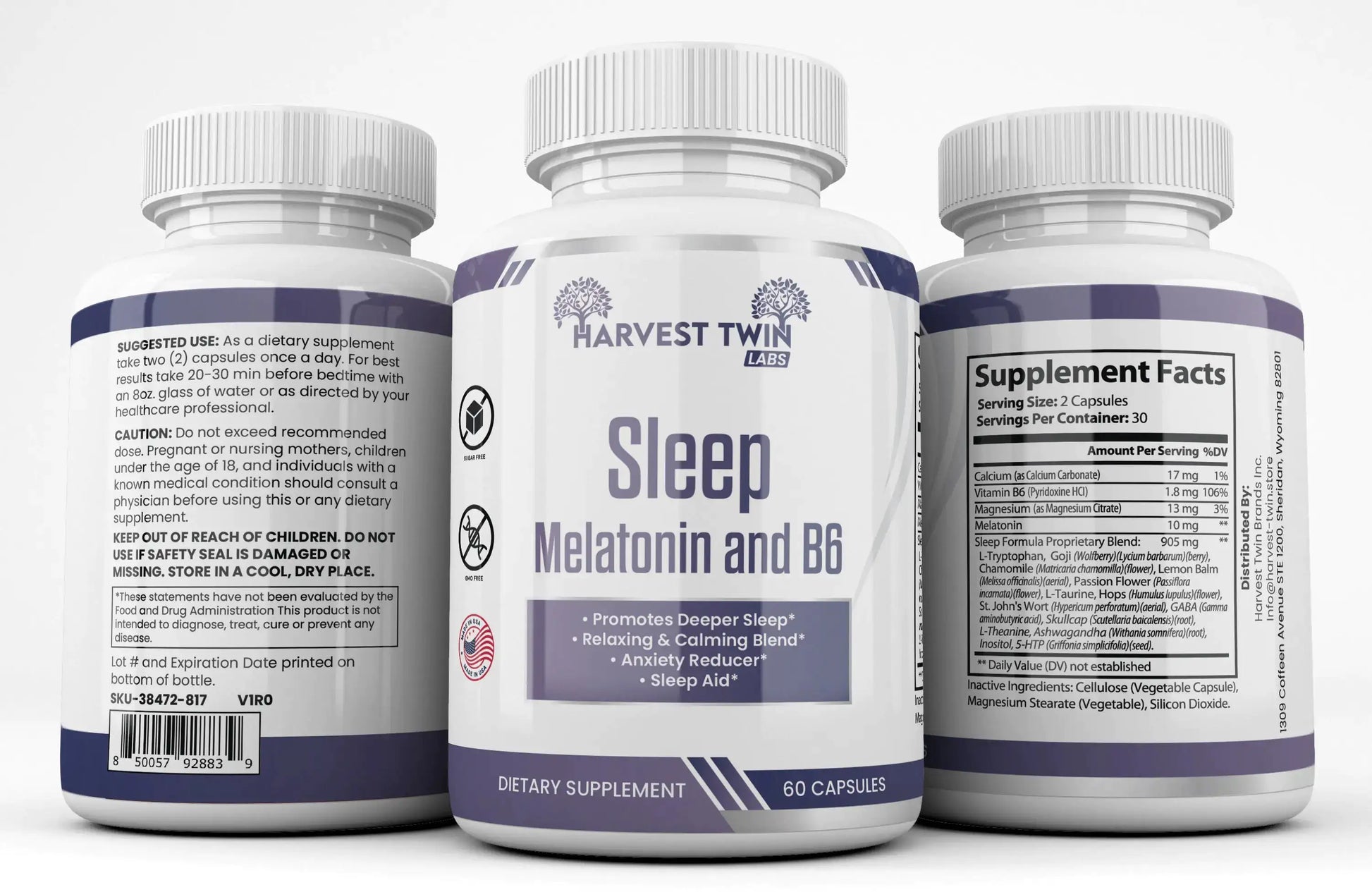 Sleep Formula Blend with Melatonin  Dream Tech Sleep