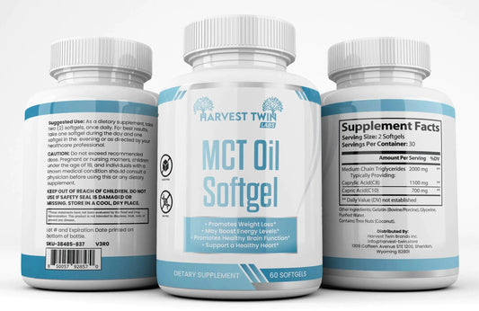 Premium MCT Oil Softgel Capsules  Dream Tech Sleep