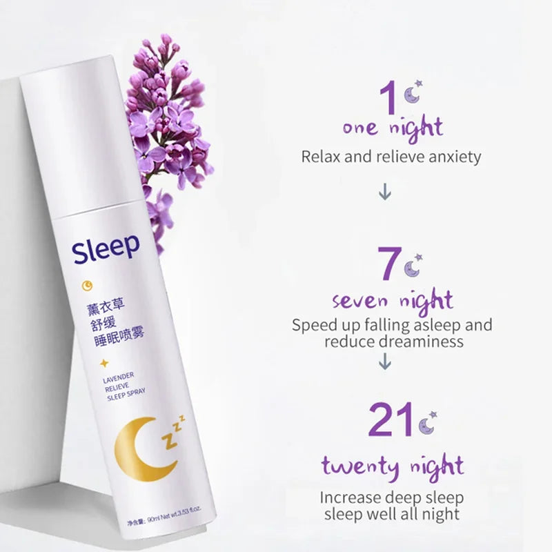Best Aromatherapy Deep Sleep Mist | 75ml Lavender Pillow Spray  Dream Tech Sleep