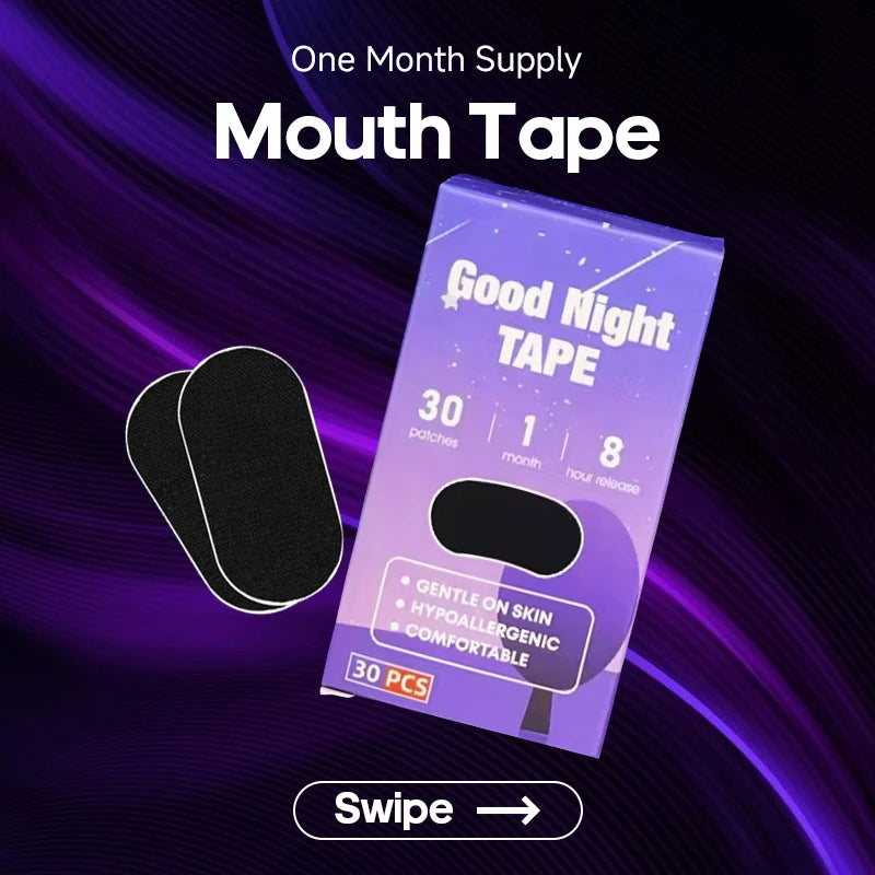 Quitmood Mouth Tape – Hypoallergenic, Latex-Free Sleep Aid  My Store