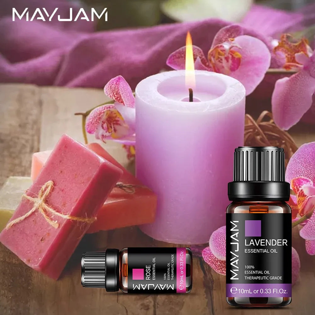 Essential Oils Set - Chamomile, Eucalyptus, Jasmine & More for Diffusers  Dream Tech Sleep