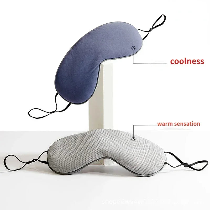 Silk Cotton Padded Eye Mask | Full Cover Light Block, Warm & Cold  Dream Tech Sleep