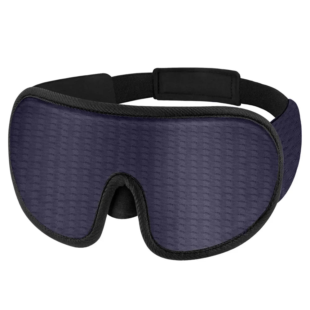 3D Sleep Mask Blindfold Sleeping Aid Eye Mask Soft Memory Foam Face Mask Eyeshade 99% Blockout Light Slaapmasker Eye Cover Patch  My Store