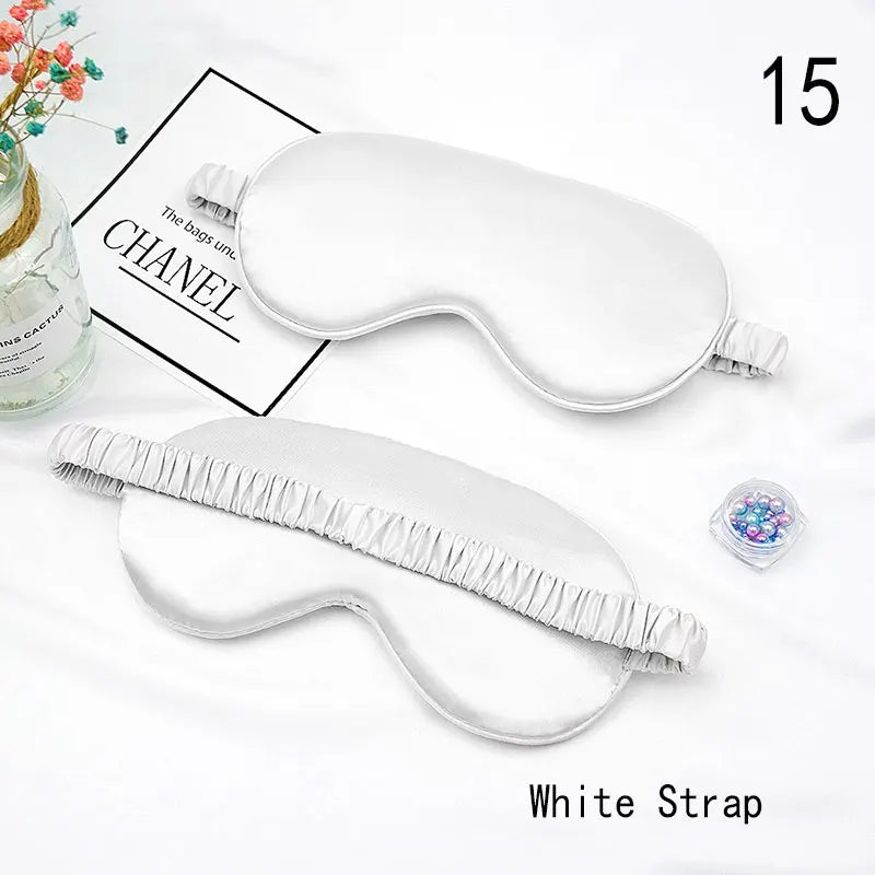 Imitated Silk Eye Mask | Breathable, Soft Comfort for Sleep & Travel  Dream Tech Sleep