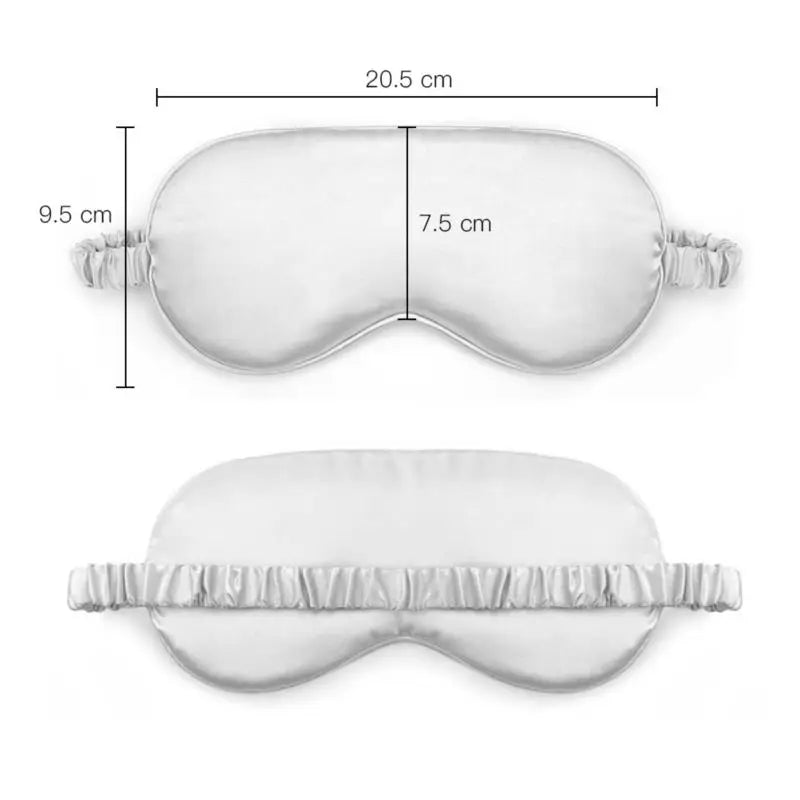 Imitated Silk Eye Mask | Breathable, Soft Comfort for Sleep & Travel  Dream Tech Sleep