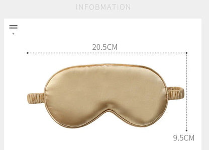 Silk Cotton Padded Eye Mask | Full Cover Light Block  Dream Tech Sleep