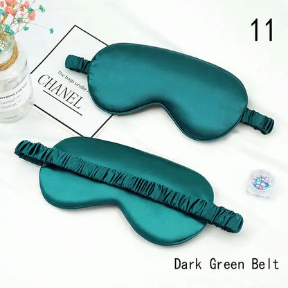 Imitated Silk Eye Mask | Breathable, Soft Comfort for Sleep & Travel  Dream Tech Sleep