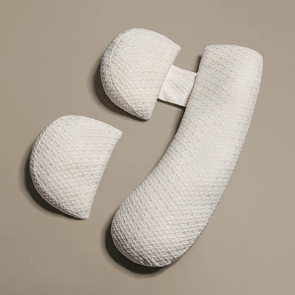 Soft U-Shaped Pregnancy Pillow | Lumbar Support & Side Sleeper Cushion  Dream Tech Sleep