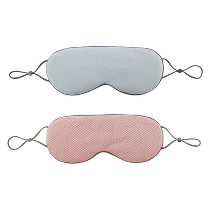 Korean Style Ice Silk Dual-Use Travel Eye Mask - Light Blocking  Dream Tech Sleep