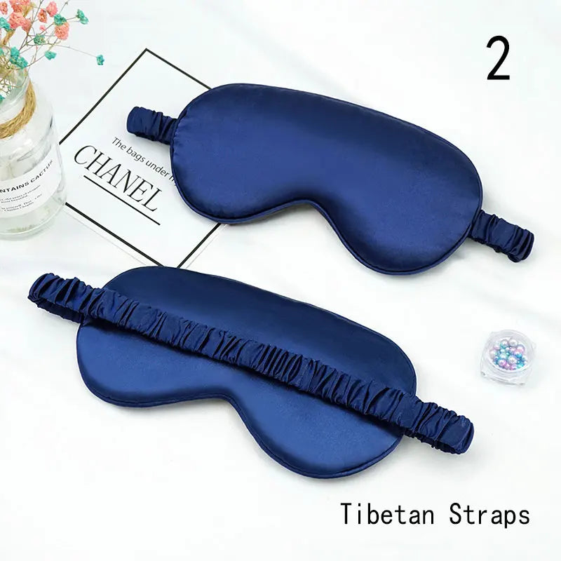 Imitated Silk Eye Mask | Breathable, Soft Comfort for Sleep & Travel  Dream Tech Sleep