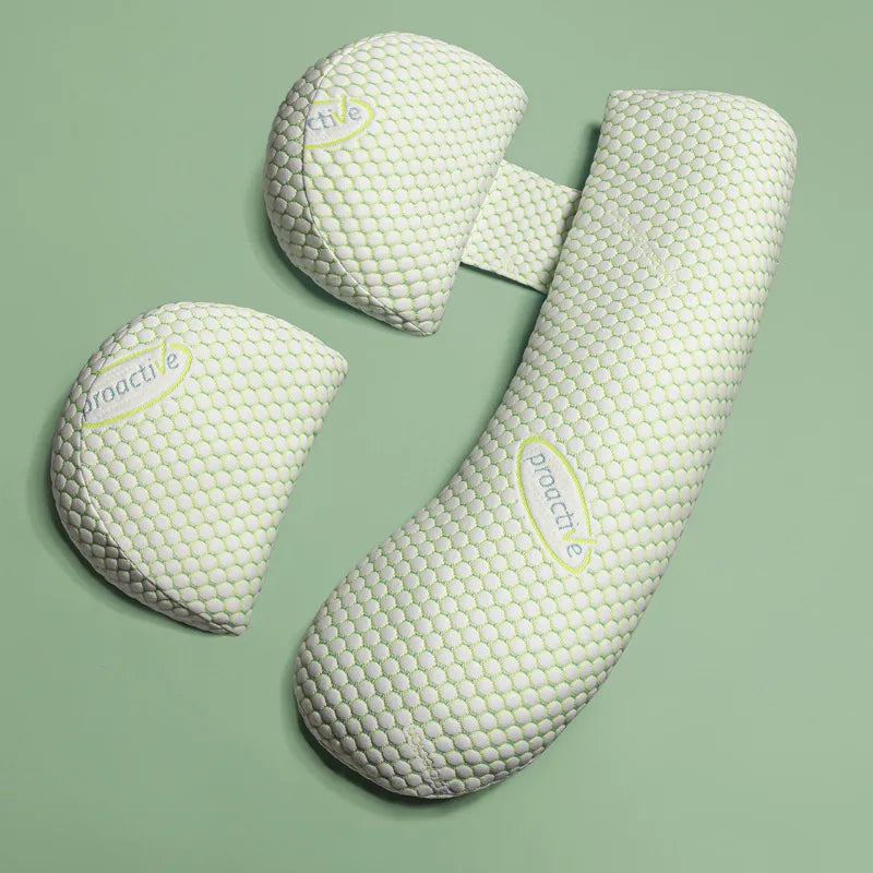 Soft U-Shaped Pregnancy Pillow | Lumbar Support & Side Sleeper Cushion  Dream Tech Sleep