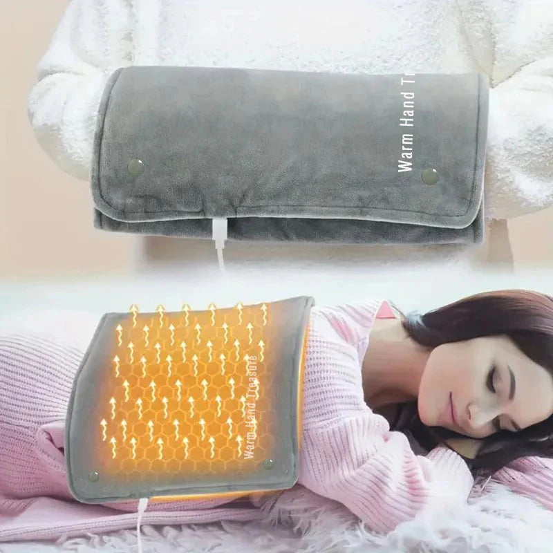 New Graphene Quick Heating Warming Pad with Adjustable Temperature and Timing USB Power Supply Office and Home Warming Handbags  Dream Tech Sleep