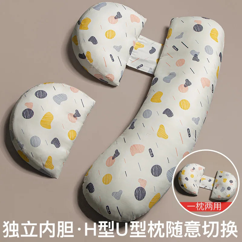 Soft U-Shaped Pregnancy Pillow | Lumbar Support & Side Sleeper Cushion  Dream Tech Sleep