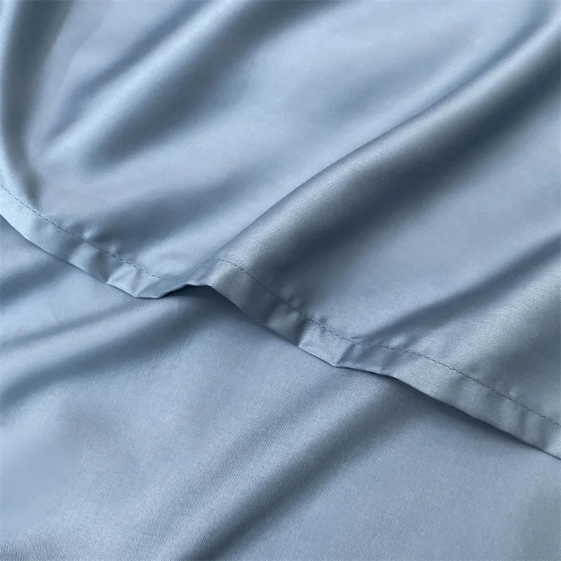 Organic Bamboo Bedding Set | Luxury Cooling Fitted & Flat Sheets, Silky Soft Pillowcase  Dream Tech Sleep