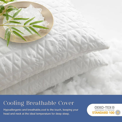 Shredded Memory Foam Pillow – Cooling Pillow for Hot Sleepers