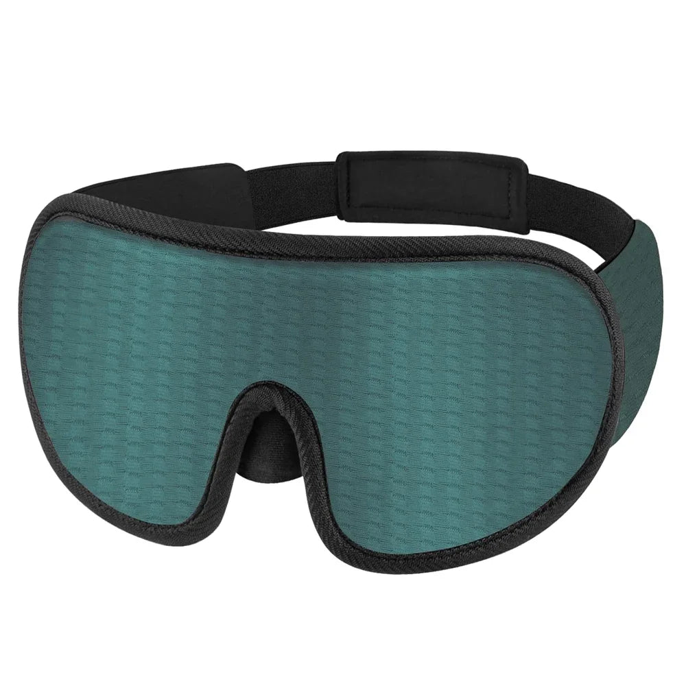 3D Sleep Mask Blindfold Sleeping Aid Eye Mask Soft Memory Foam Face Mask Eyeshade 99% Blockout Light Slaapmasker Eye Cover Patch  My Store