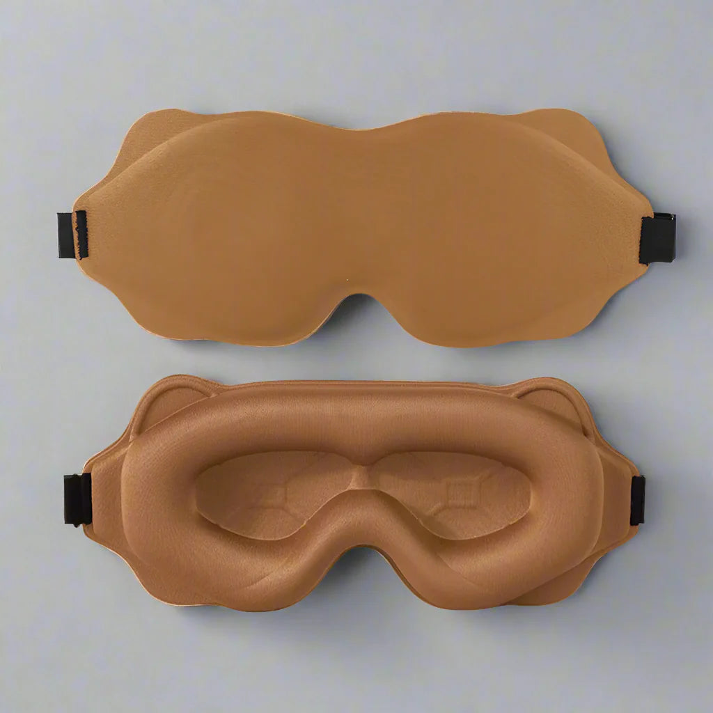 3D Mask for Sleep Eye Mask Lights Blockout Soft Padded Sleeping Masked Fabric Cover Shade Blindfold Eyepatch Travelsleepmask  Dream Tech Sleep