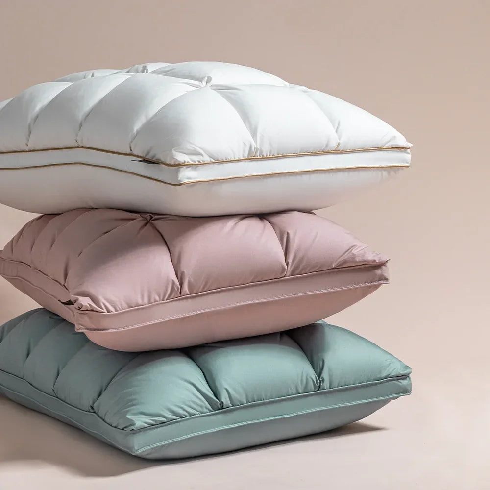 3D Bread White Goose Down Pillows  Dream Tech Sleep