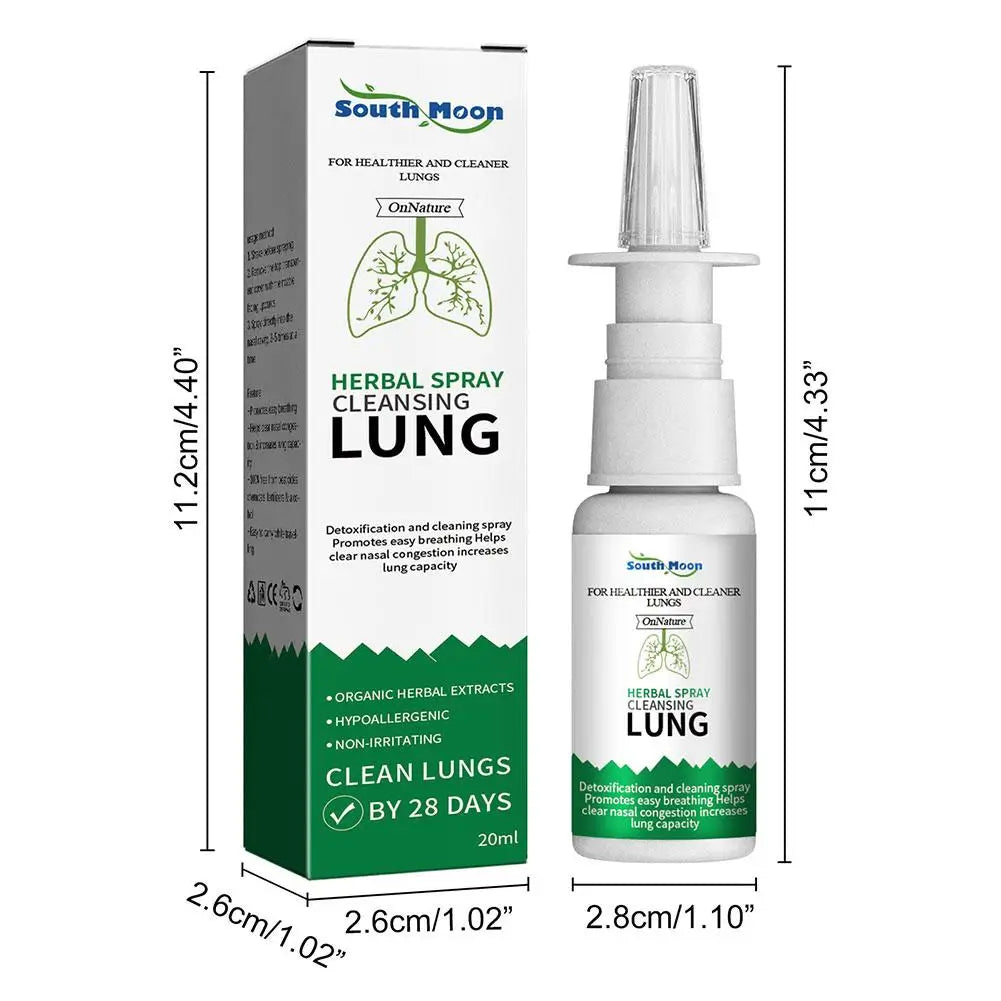 Lung Detox Herbal Cleanser Spray | 20ml Anti Snoring Solution  Dream Tech Sleep