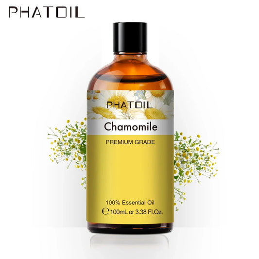Chamomile Pure Essential Oils - Aromatherapy Set with Lavender, Vanilla & More  Dream Tech Sleep