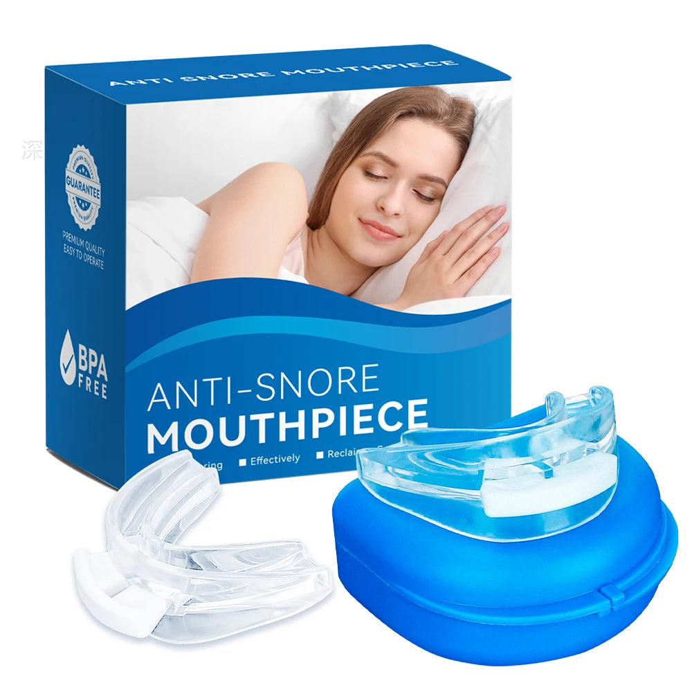 Anti Snoring Bruxism Mouth Guard Improve Sleeping Teeth Bruxism Sleep Aid Anti-Snore and Apnea Device To Stop Snoring  Dream Tech Sleep