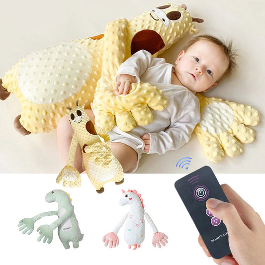 Comfortable Baby Soothing Hand Toy Sleep Baby Startle Prevention Sleep Aid Companion Automatic Palm Patting Sleeping Pillow  Dream Tech Sleep
