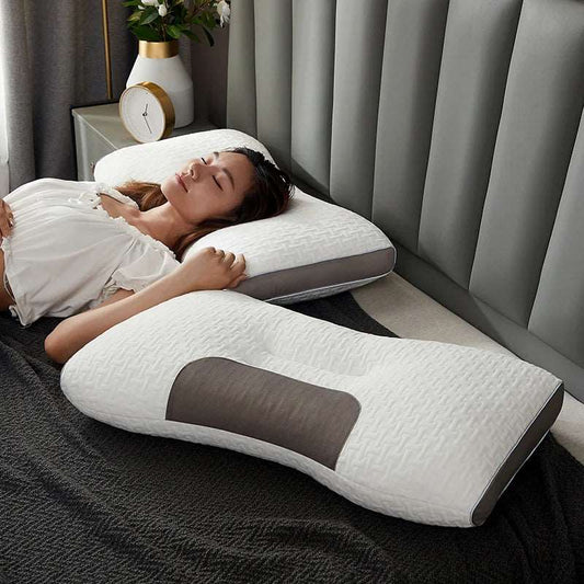 Cervical Orthopedic Neck Pillow Soybean Fiber Massage Pillow Core  Dream Tech Sleep