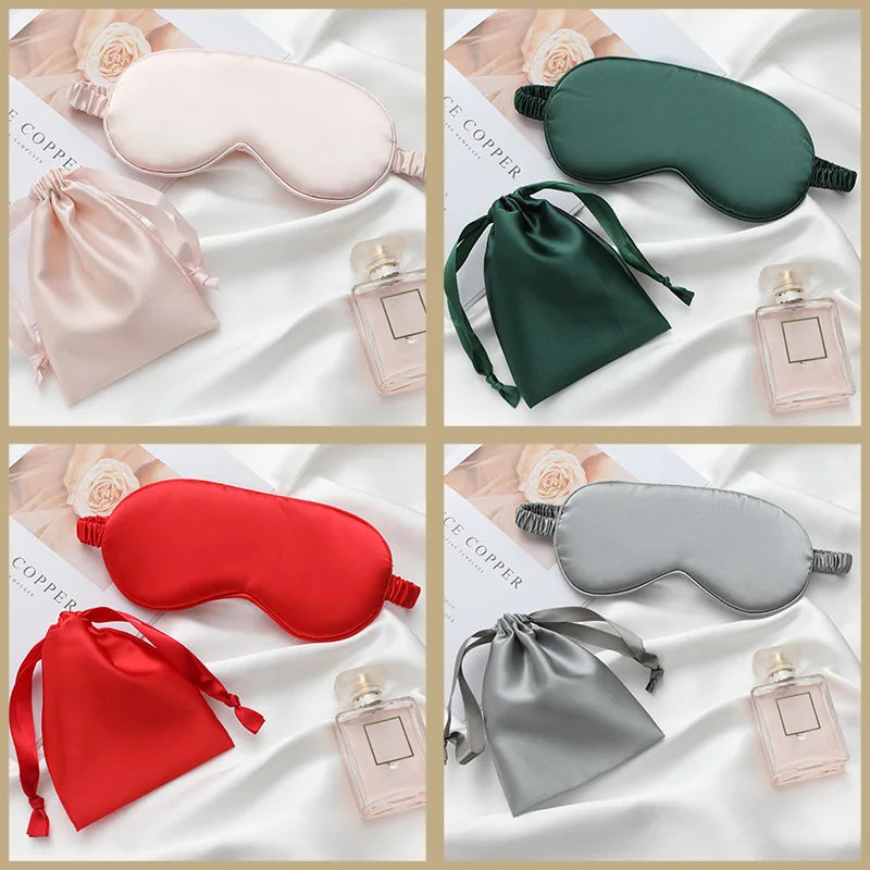 Silk Cotton Padded Eye Mask | Full Cover Light Block  Dream Tech Sleep