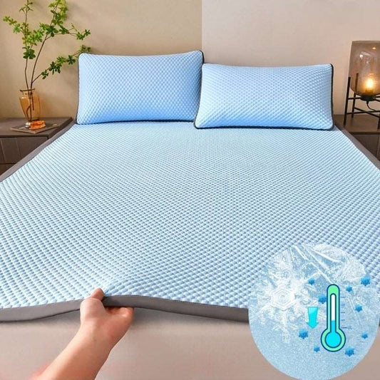 Cooling Mattress Pad - Skin-Friendly Cushion  Dream Tech Sleep