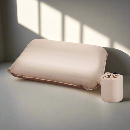 3D Ultralight Self-Inflating Camping Pillow | Compact Travel Neck Support  Dream Tech Sleep