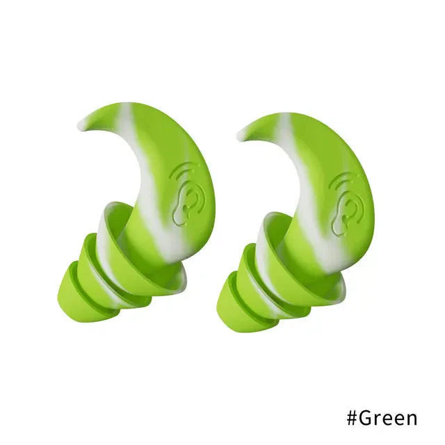 Anti Noise Silicone Earplug Sleep Noise Reduction Ear Plug Canceling Soundproof Ear Plugs Waterproof Swimming Soft Ear Protector  Dream Tech Sleep