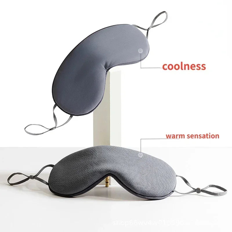 Silk Cotton Padded Eye Mask | Full Cover Light Block, Warm & Cold  Dream Tech Sleep