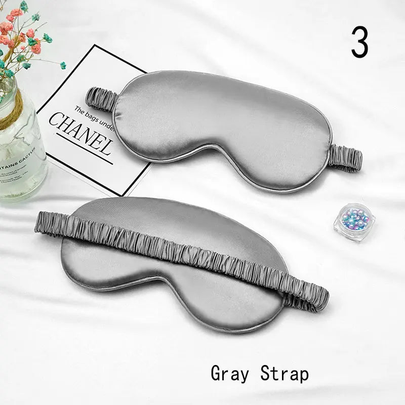 Imitated Silk Eye Mask | Breathable, Soft Comfort for Sleep & Travel  Dream Tech Sleep