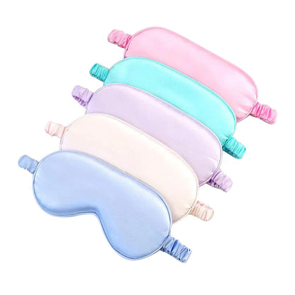 Imitated Silk Eye Mask | Breathable, Soft Comfort for Sleep & Travel  Dream Tech Sleep