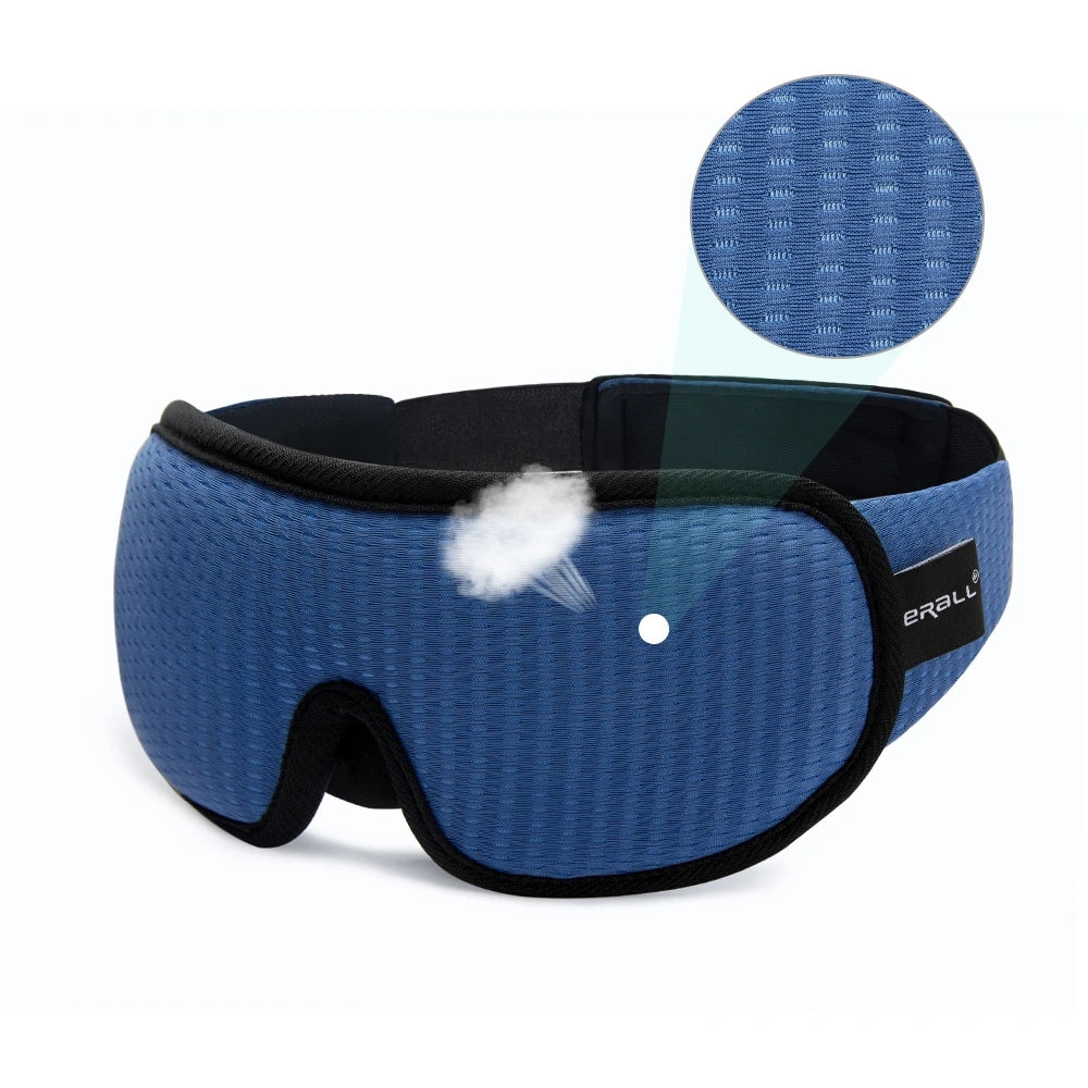 3D Sleeping Mask Block Out Light Soft Padded Sleep Mask For Eyes Slaapmasker Eye Shade Blindfold Sleeping Aid Face Mask Eyepatch  My Store