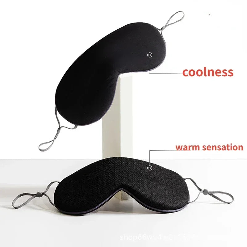 Silk Cotton Padded Eye Mask | Full Cover Light Block, Warm & Cold  Dream Tech Sleep