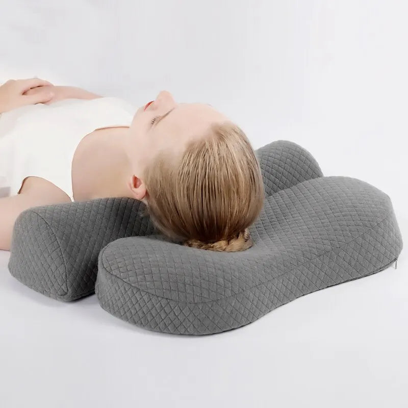 Cervical Pillow, Memory Foam Contour Pillow, Bed Pillows for Side Sleeper Ergonomic Orthopedic Sleeping Pillow  Dream Tech Sleep