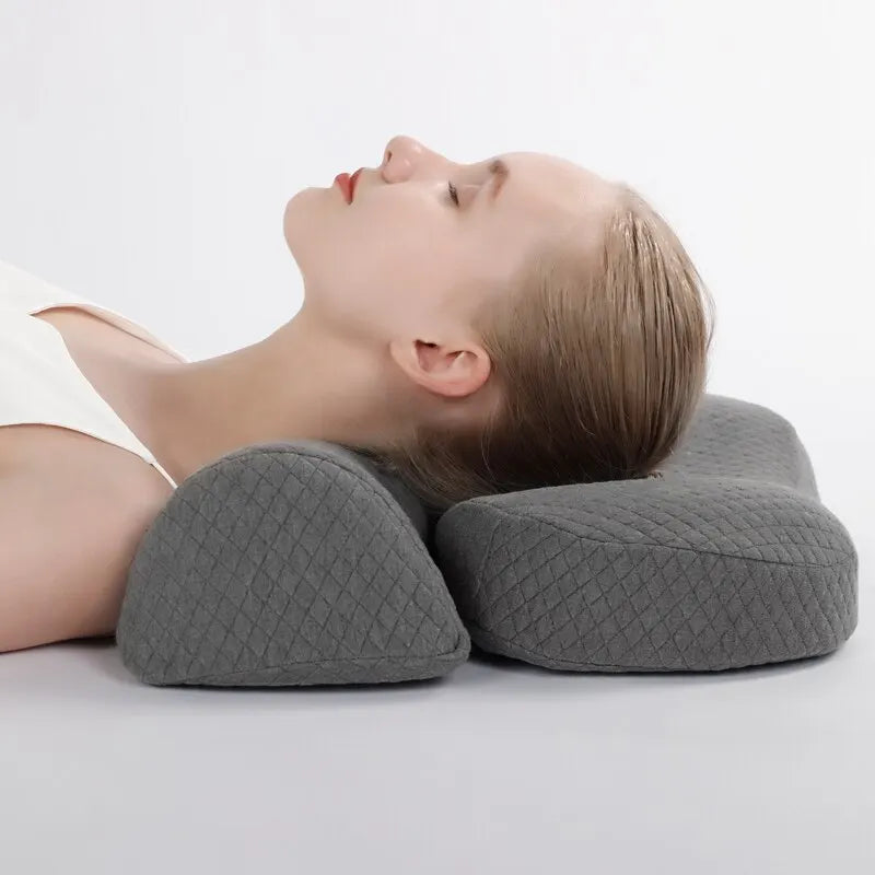 Cervical Pillow, Memory Foam Contour Pillow, Bed Pillows for Side Sleeper Ergonomic Orthopedic Sleeping Pillow  Dream Tech Sleep