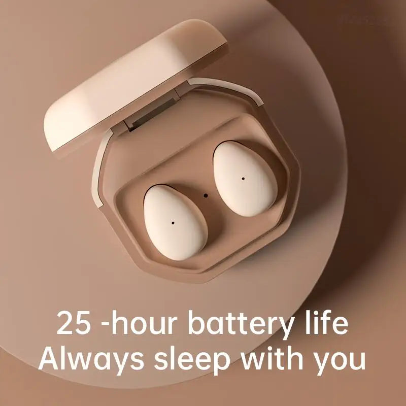 Mini Bluetooth TWS Earphones - Wireless Noise-Cancelling Sleep Earbuds  Dream Tech Sleep