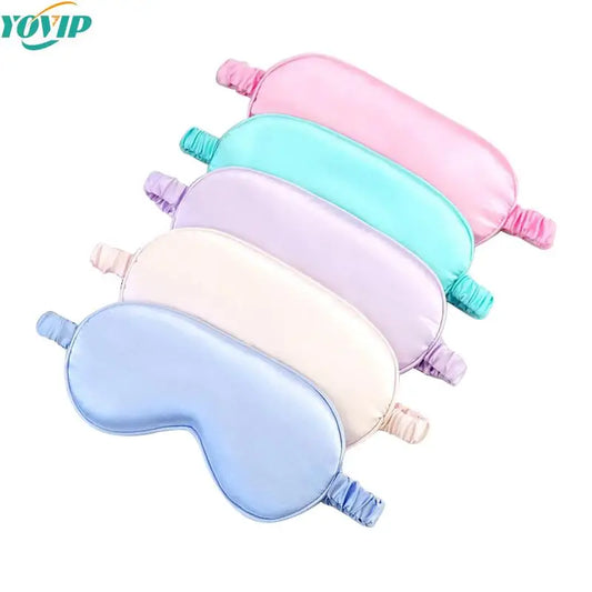 Imitated Silk Eye Mask | Breathable, Soft Comfort for Sleep & Travel  Dream Tech Sleep