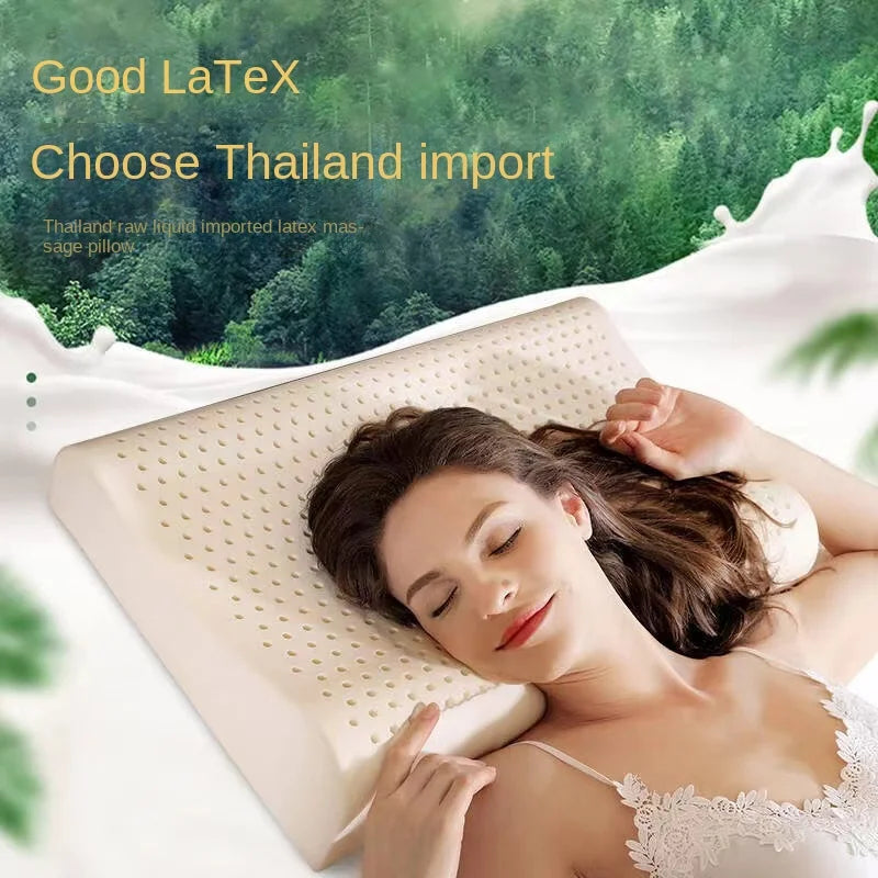 TAIHI Orthopedic Latex Pillow for Neck Pain  Dream Tech Sleep